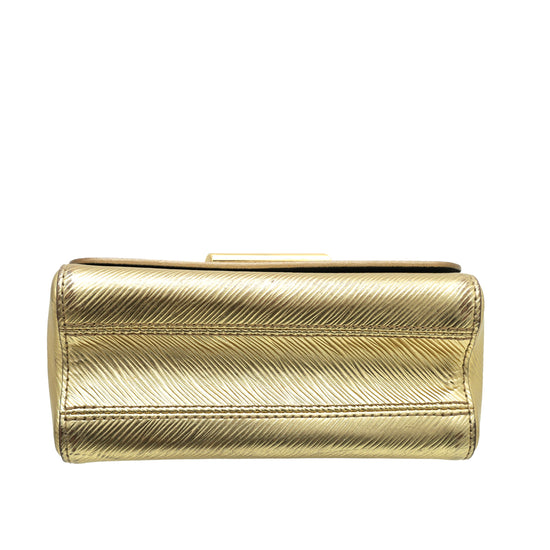 LOUIS VUITTON Epi Twist Shoulder Bag PM Gold 146430