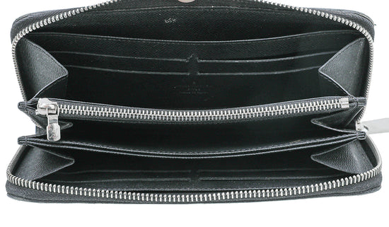 Louis Vuitton Black Zippy Wallet