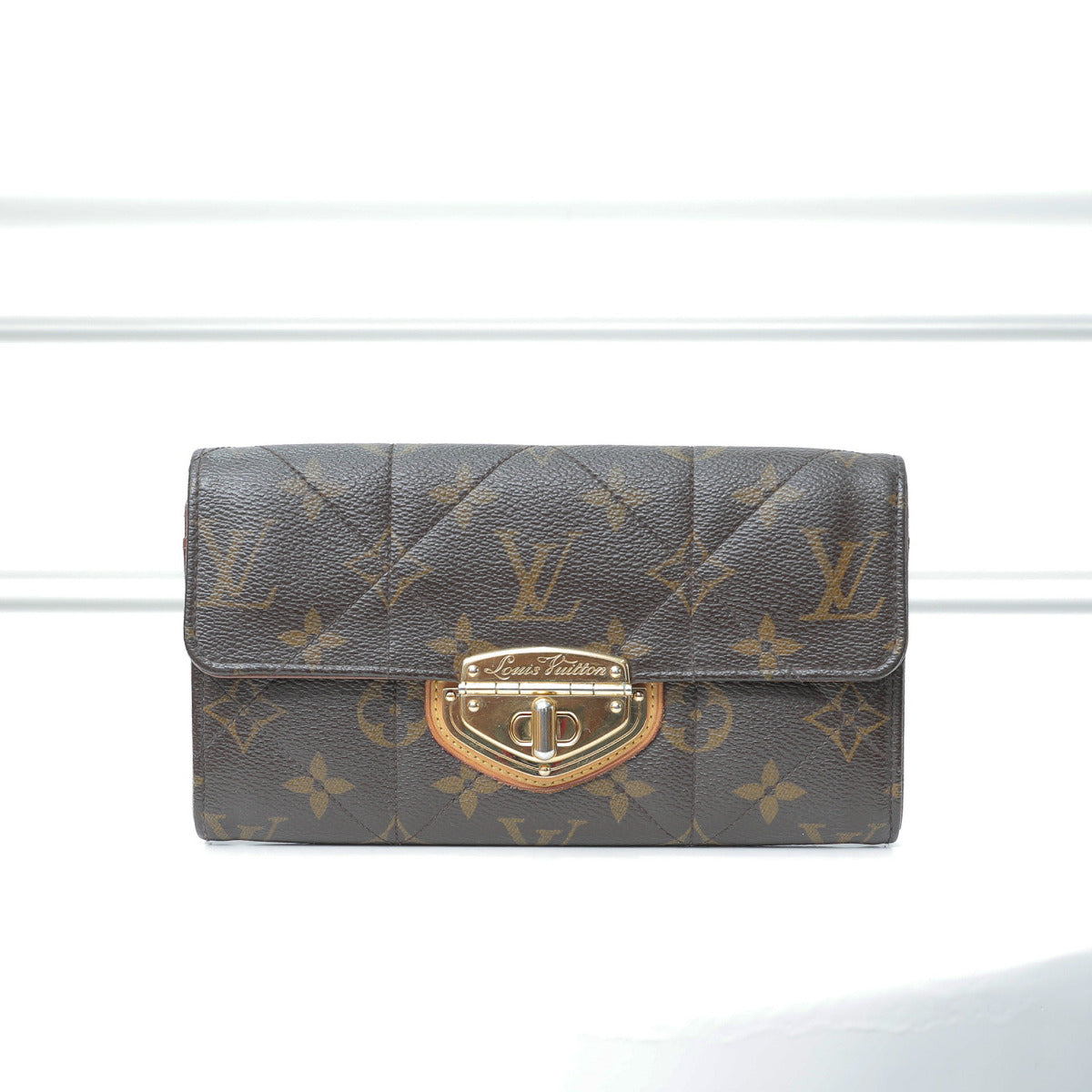 Louis Vuitton Brown Monogram Etoile Wallet – The Closet
