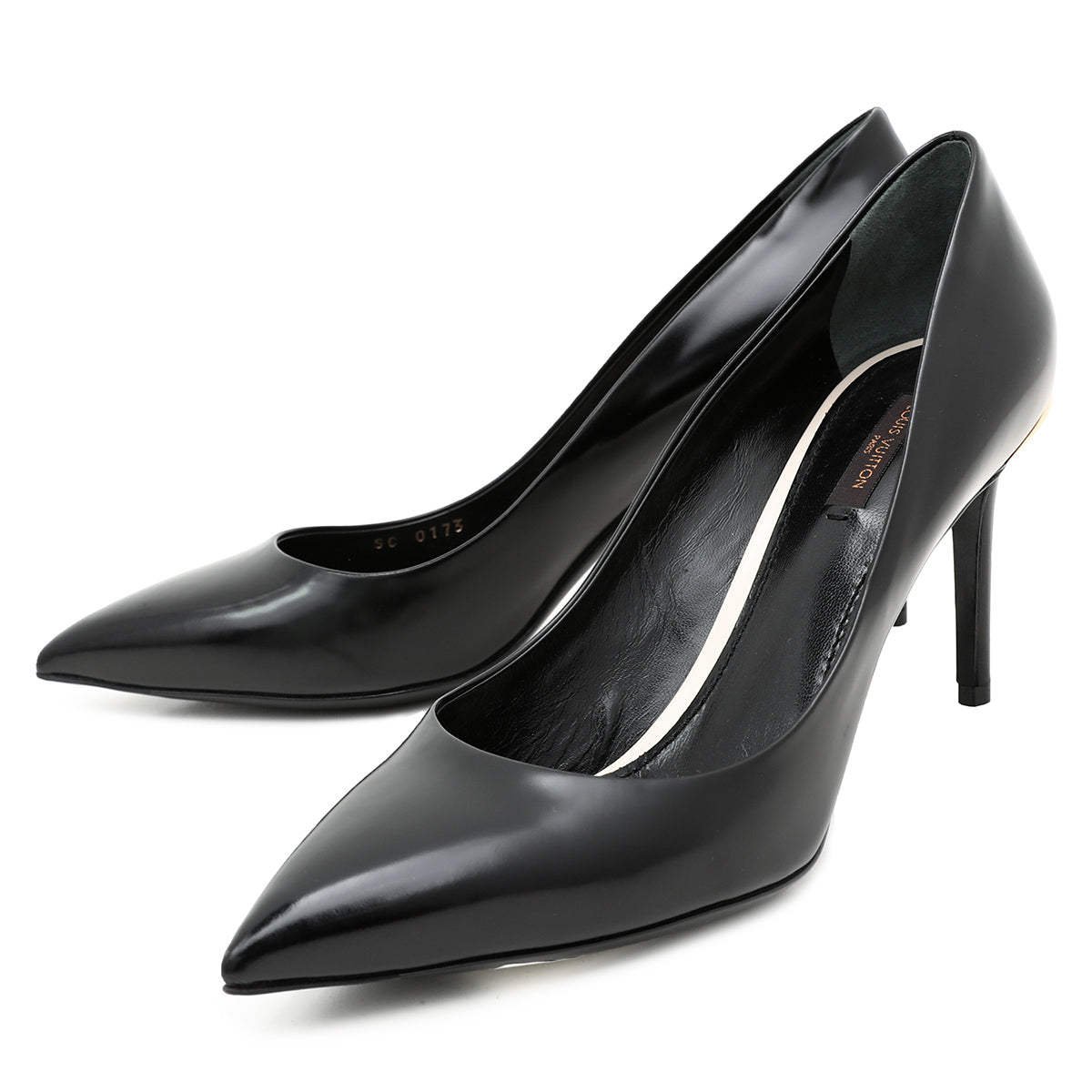Louis Vuitton Black Eyeline Pumps 42-Louis Vuitton-THE CLOSET