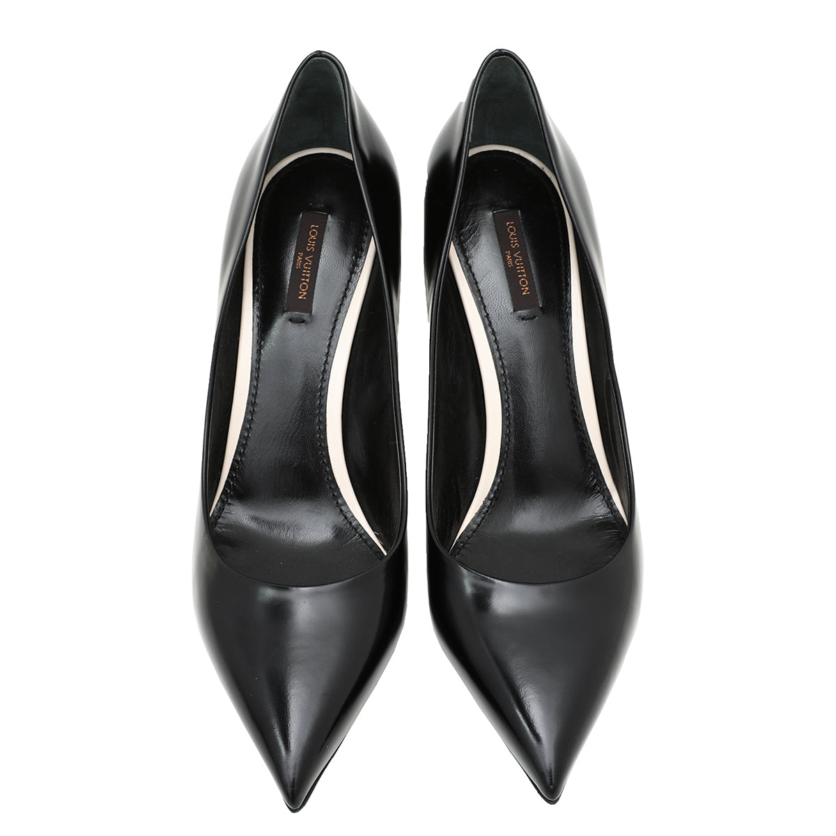 Louis Vuitton Black Eyeline Pumps 42-Louis Vuitton-THE CLOSET