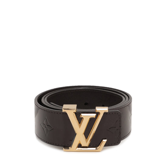 Louis Vuitton Amarante Vernis Facettes 40mm Belt 36