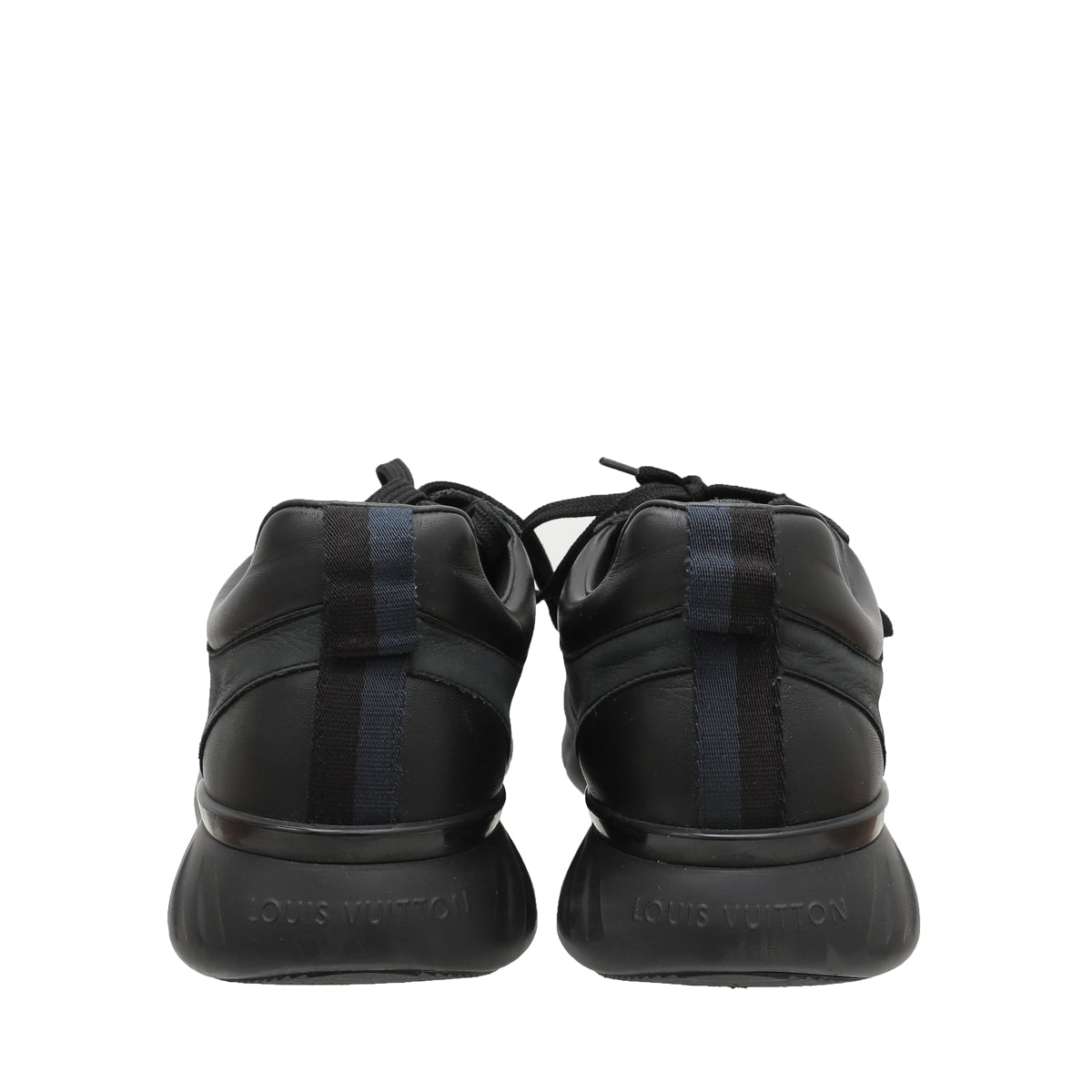 Louis Vuitton Black Fastlane Men Sneakers 41-Louis Vuitton-THE CLOSET