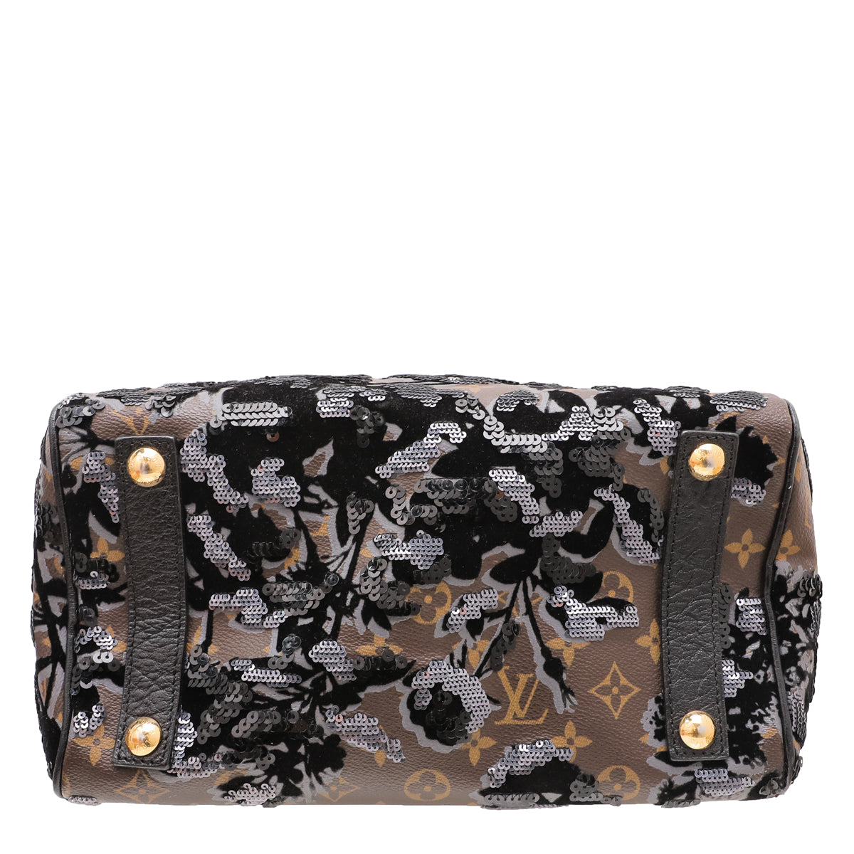 Louis Vuitton Monogram Fleur Jais Speedy Bag-Louis Vuitton-THE CLOSET