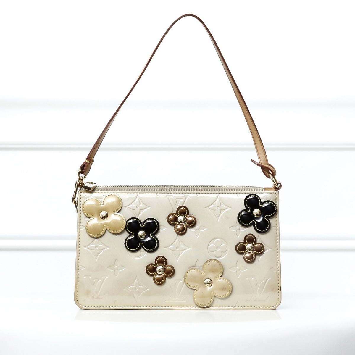 Louis Vuitton Beige Fleurs Lexinton Pochette-Louis Vuitton-THE CLOSET