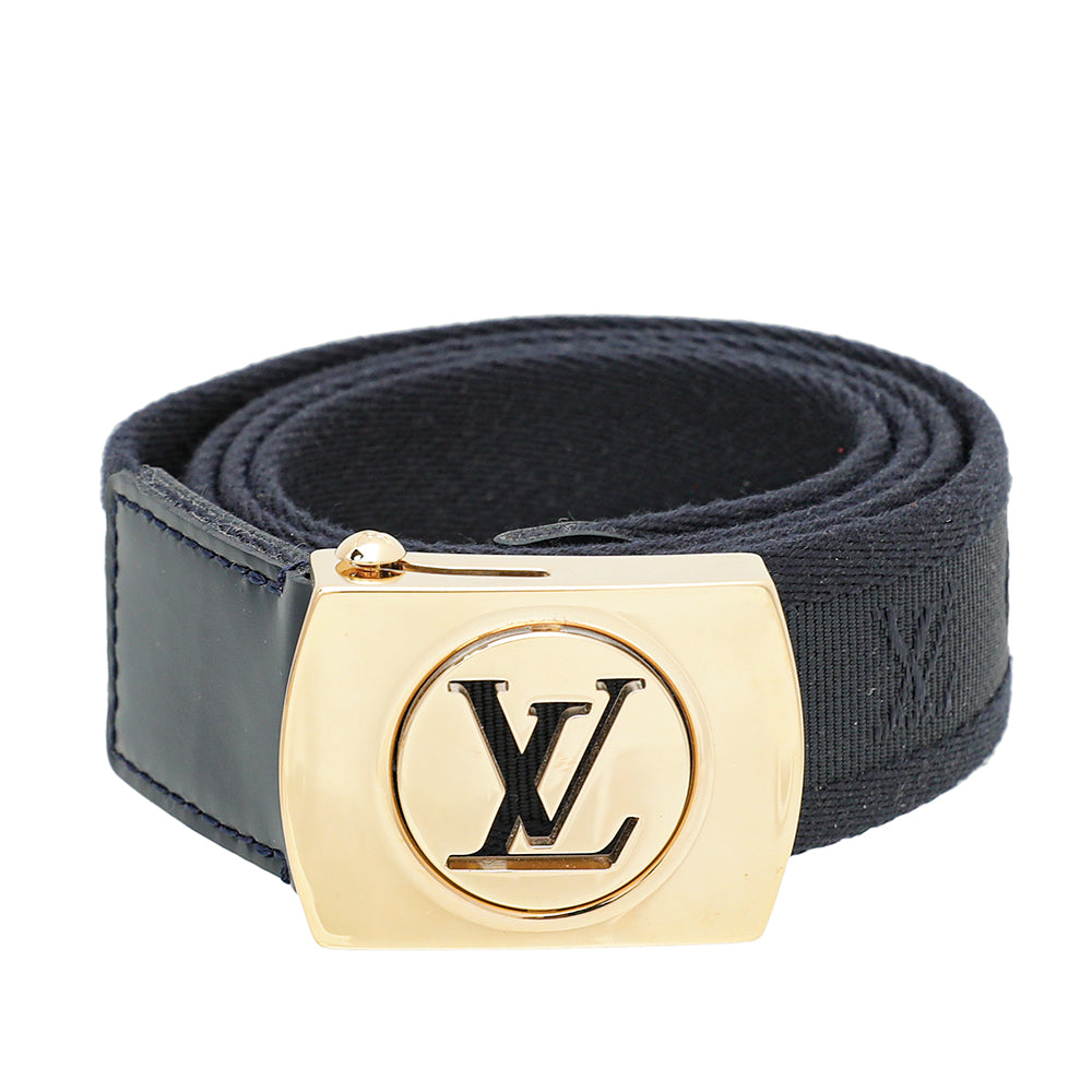 Louis Vuitton Blue Fortune Sangle Belt 36-Louis Vuitton-THE CLOSET