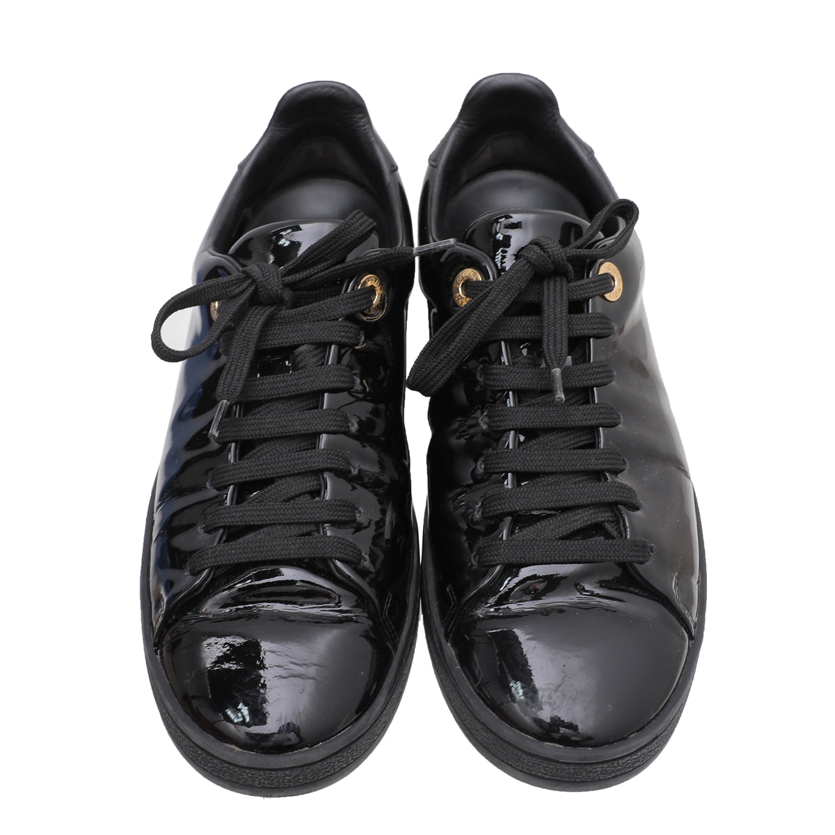 Louis Vuitton 1ABP92 FRONTROW Sneaker , Black, 35