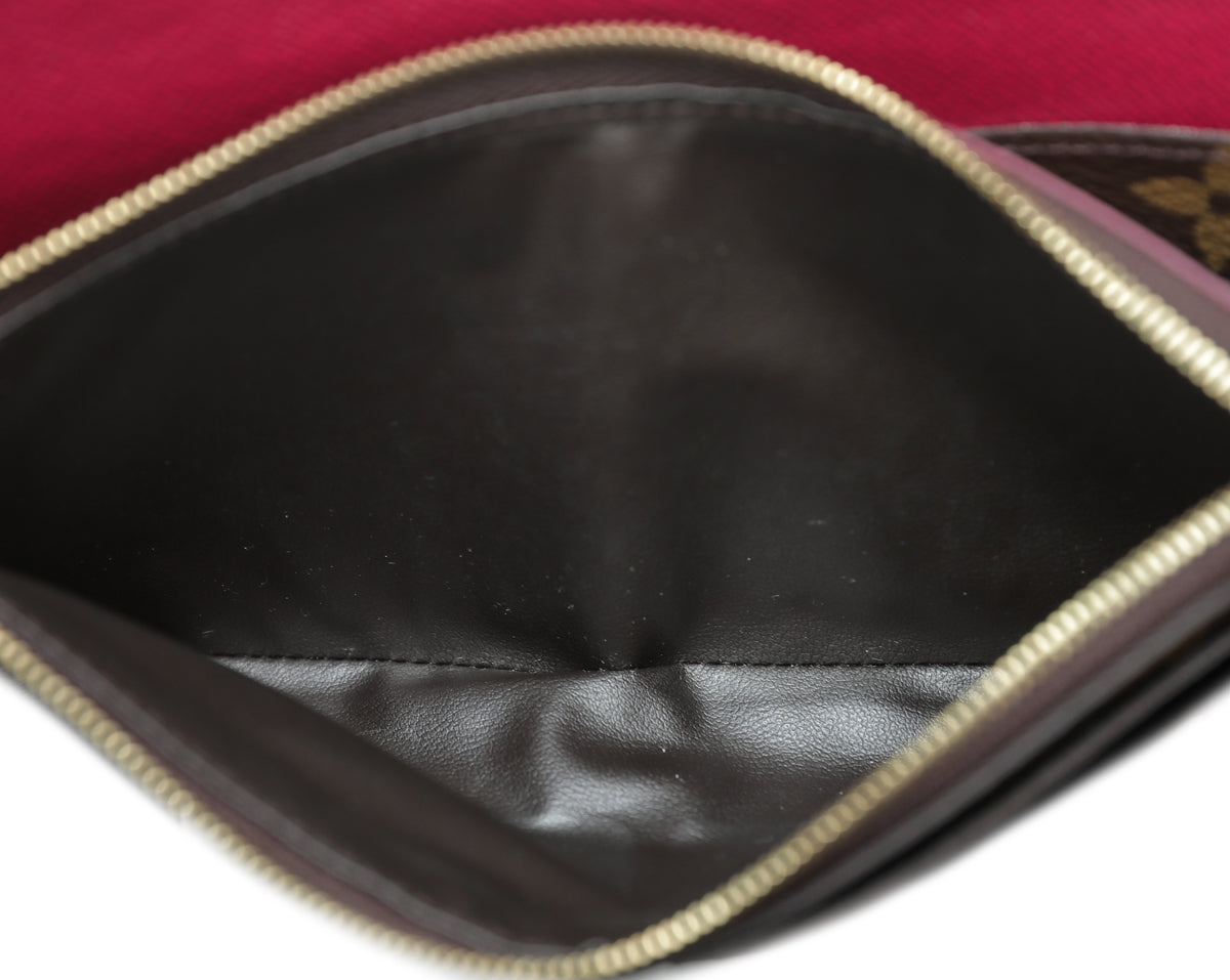 Louis Vuitton Fuchsia Monogram Emilie Wallet-Louis Vuitton-THE CLOSET