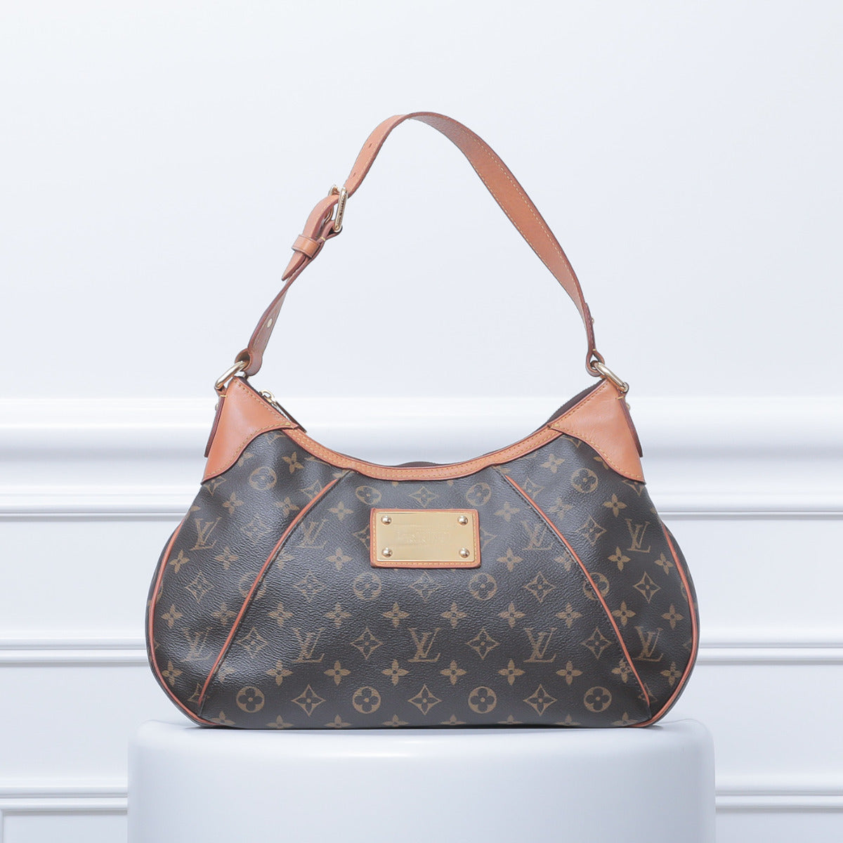 Louis Vuitton Brown Galliera PM-Louis Vuitton-THE CLOSET