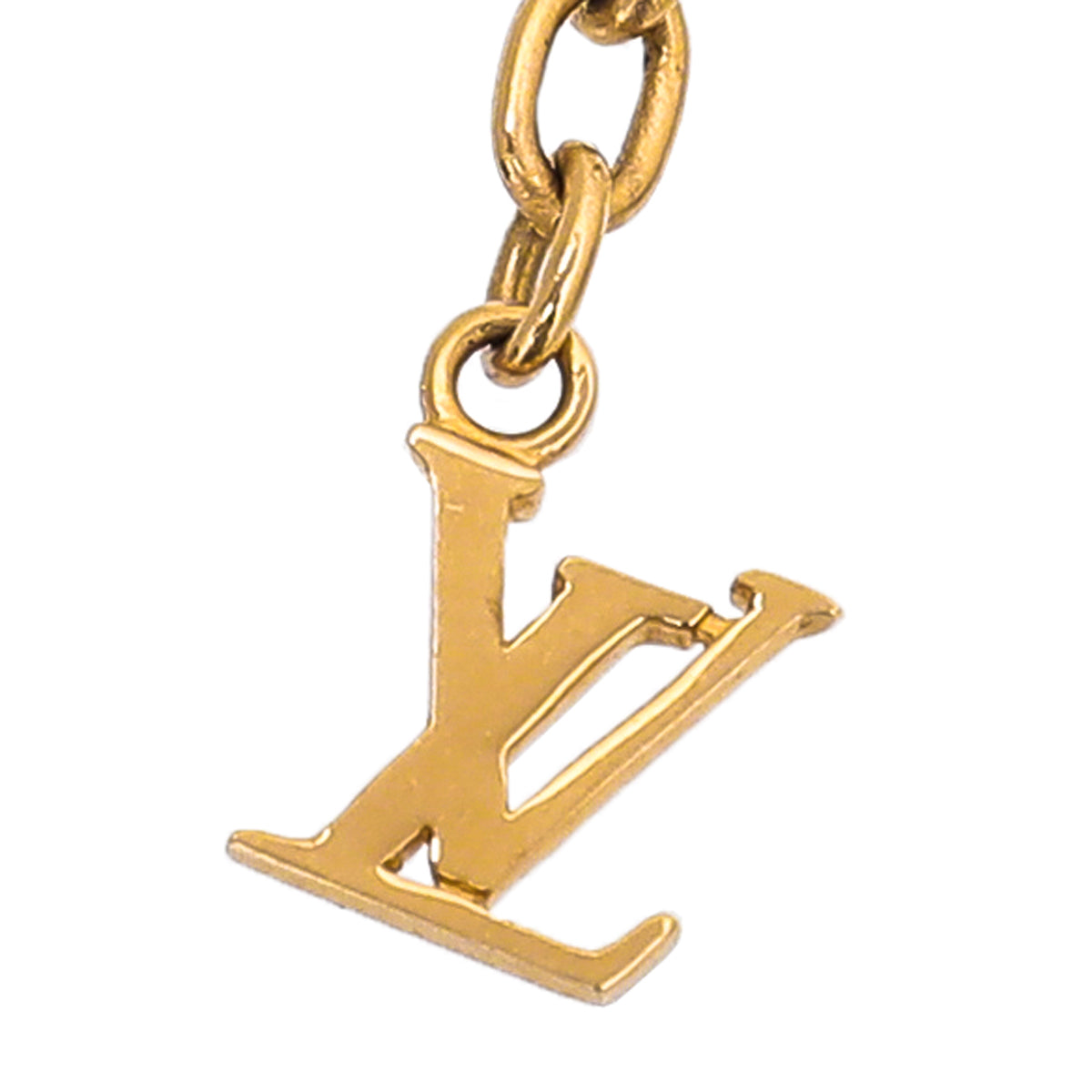 Louis Vuitton Gold Finish Gamble Bracelet