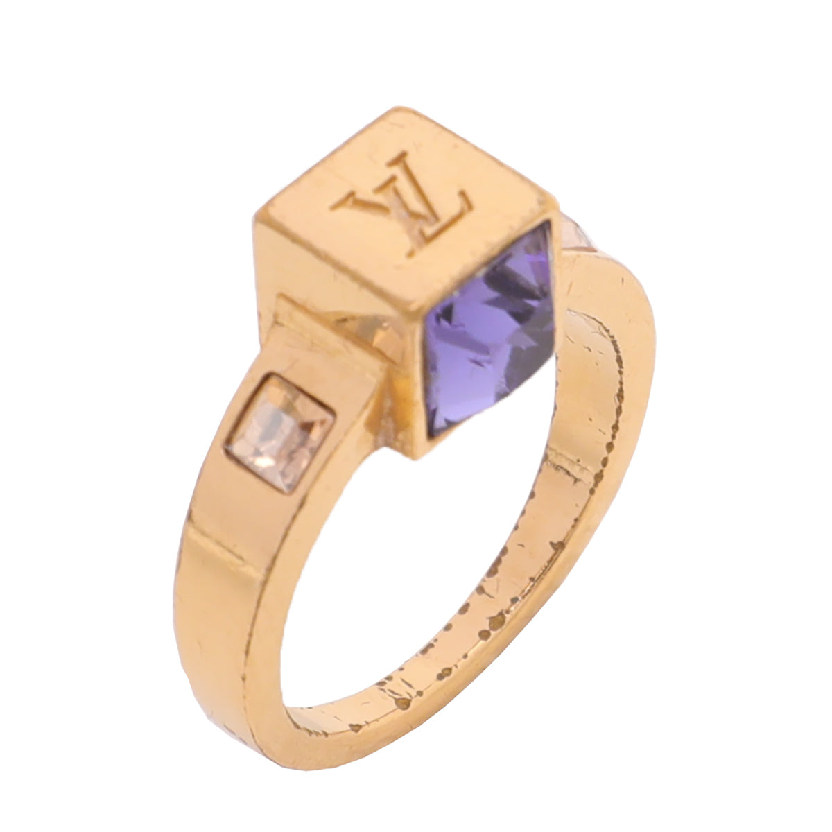 Louis Vuitton Gold Gamble Ring Medium