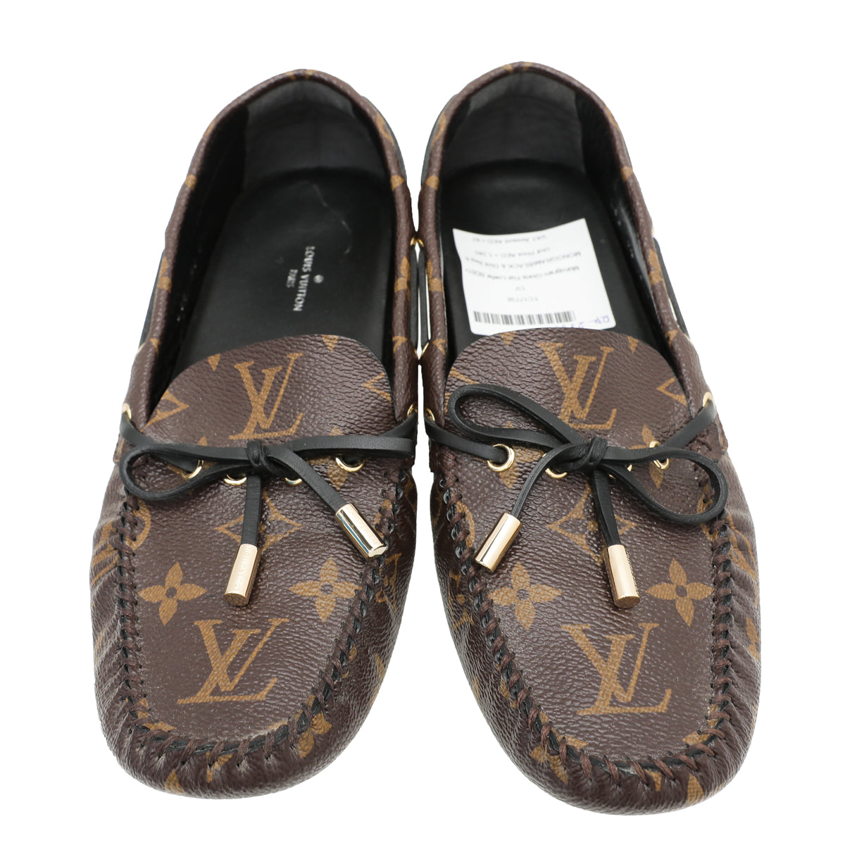 Louis Vuitton Monogram Canvas Gloria Flat Loafers Size 38