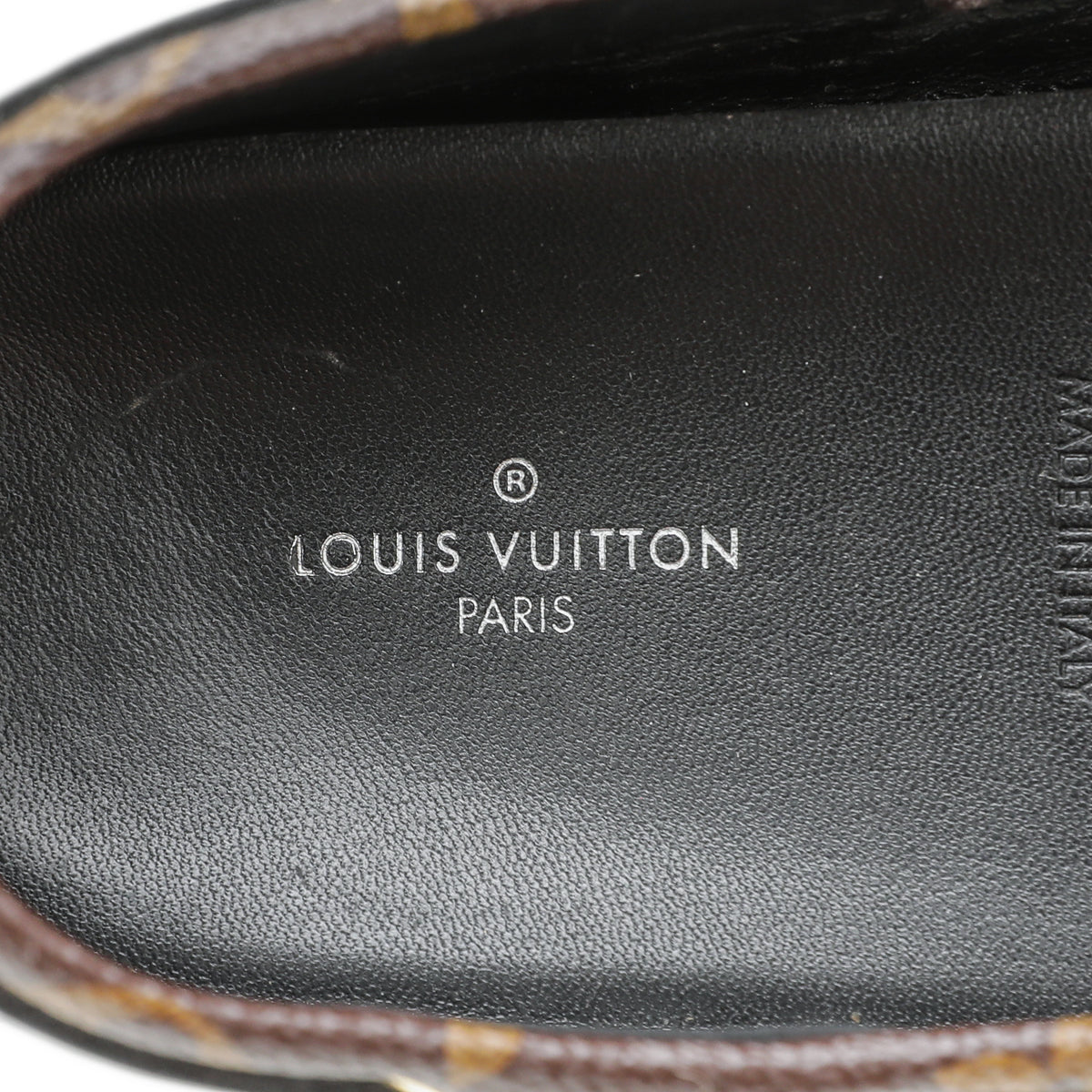 Louis Vuitton Black Monogram Empreinte Leather Gloria Flat Loafers Size 38  at 1stDibs  louis vuitton gloria flat loafer, lv gloria flat loafer, gloria  flat loafer louis vuitton