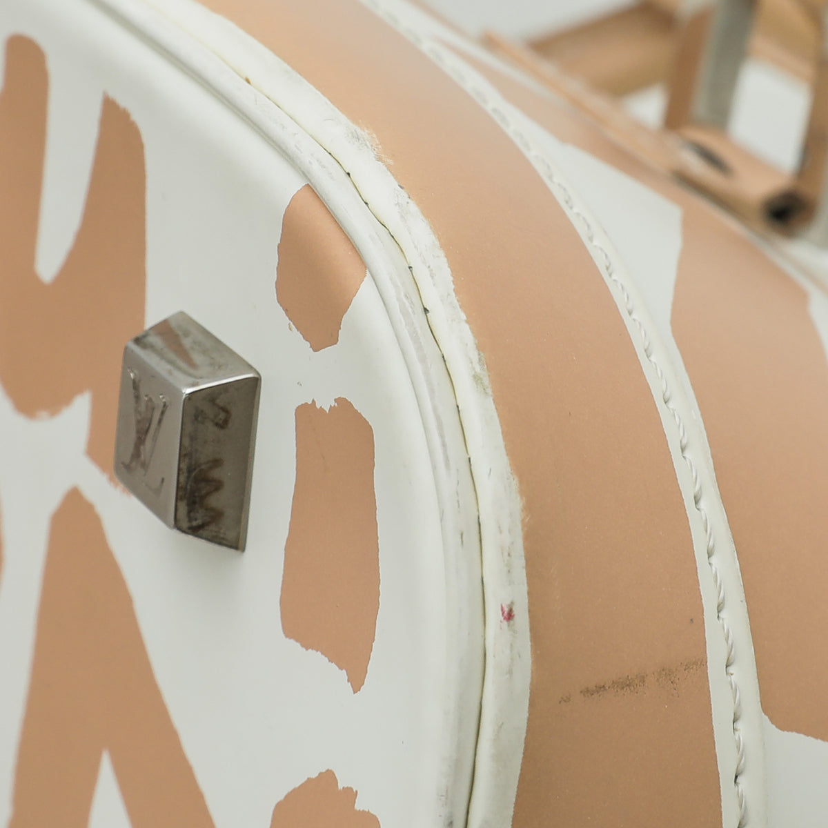 Louis Vuitton Bicolor Graffiti Horizontal Alma Bag-Louis Vuitton-THE CLOSET