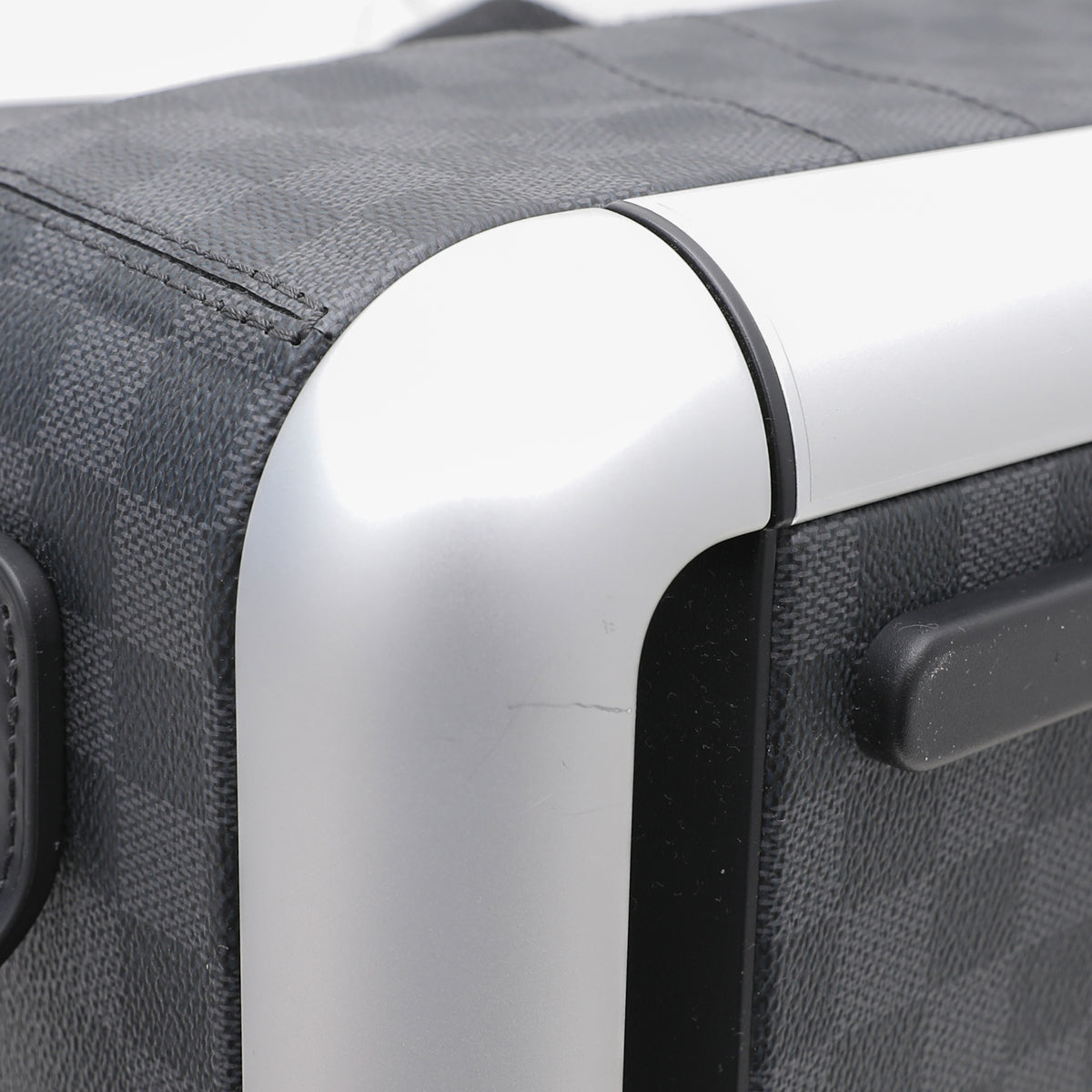 Horizon Soft Duffle 2R 65 Suitcase - Luxury Damier Graphite Canvas Grey