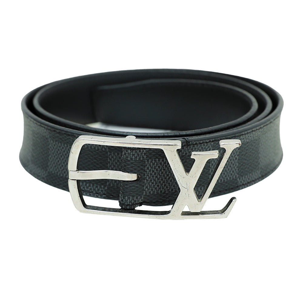 Sell Louis Vuitton Damier Graphite Neogram LV Belt - Dark Grey