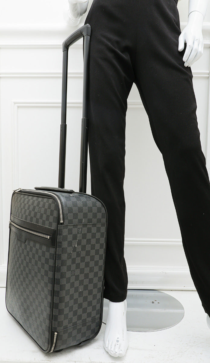 Louis Vuitton Graphite Pegase 45 Bag-Louis Vuitton-THE CLOSET