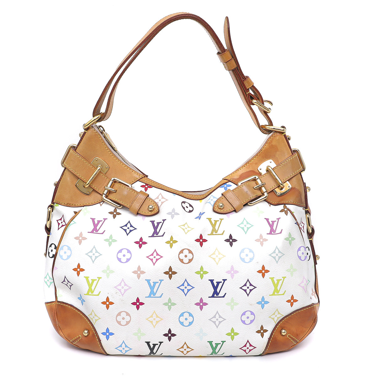 Louis Vuitton Multicilor Monogram Greta MM-Louis Vuitton-THE CLOSET