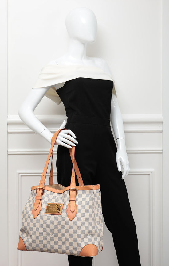 Louis Vuitton Damier Azur Hampstead PM - Neutrals Totes, Handbags