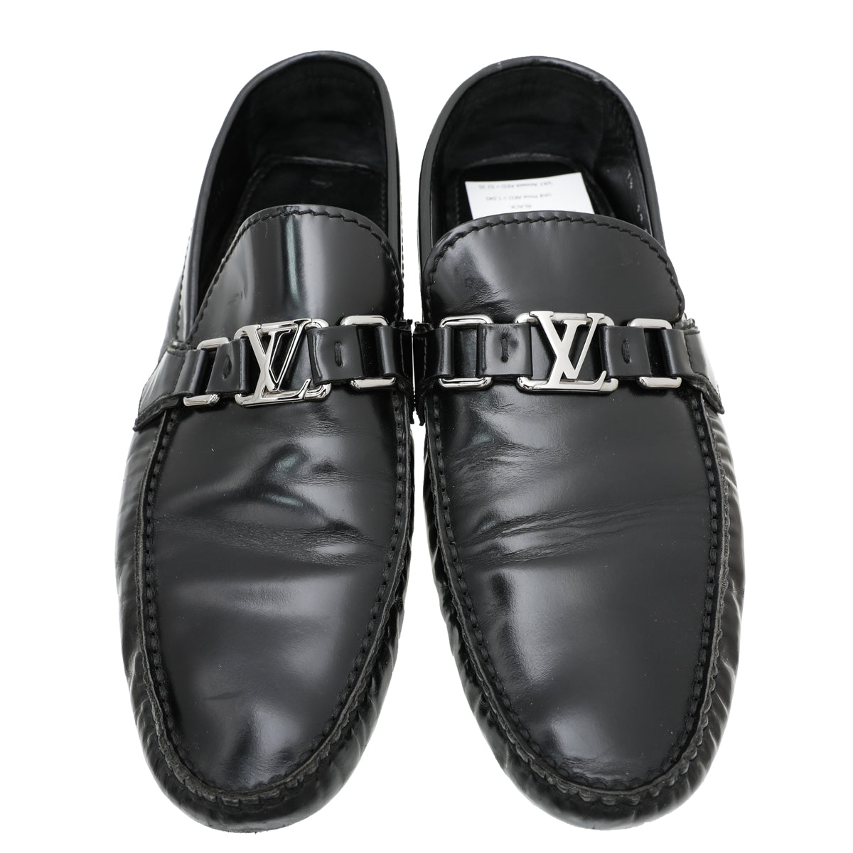 Louis Vuitton Black Hockenheim Moccasin Loafer 7.5-Louis Vuitton-THE CLOSET
