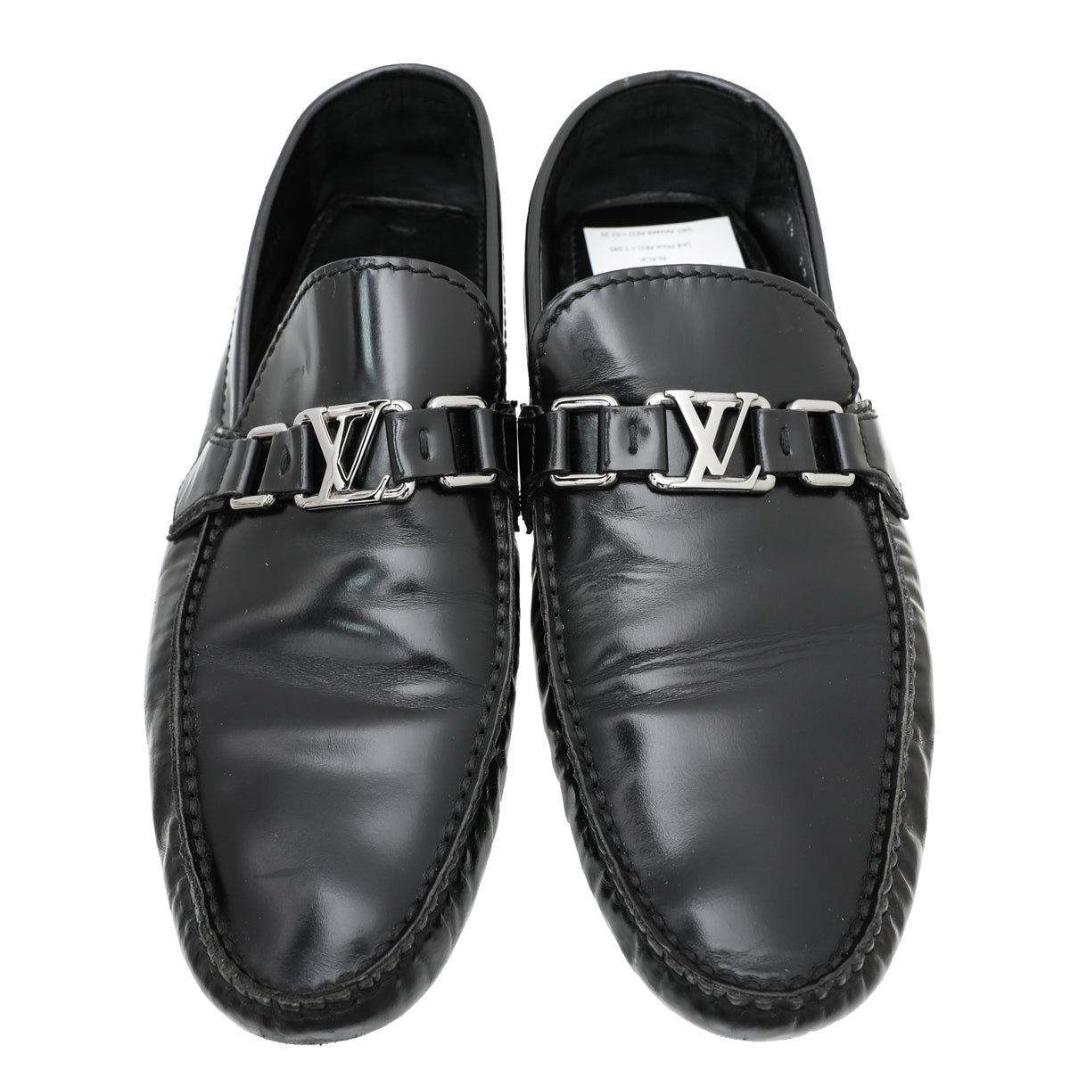 Louis Vuitton Black Damier Infini Leather Hockenheim Slip On
