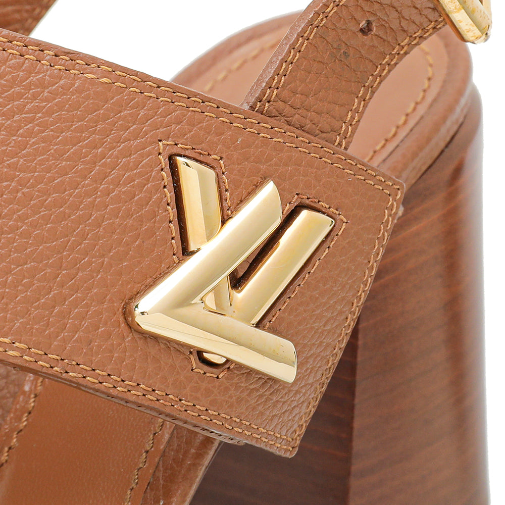 Louis Vuitton Brown Horizon Sandals 40