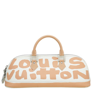 Louis Vuitton Beige Fenizontal Alma Graffiti Bag