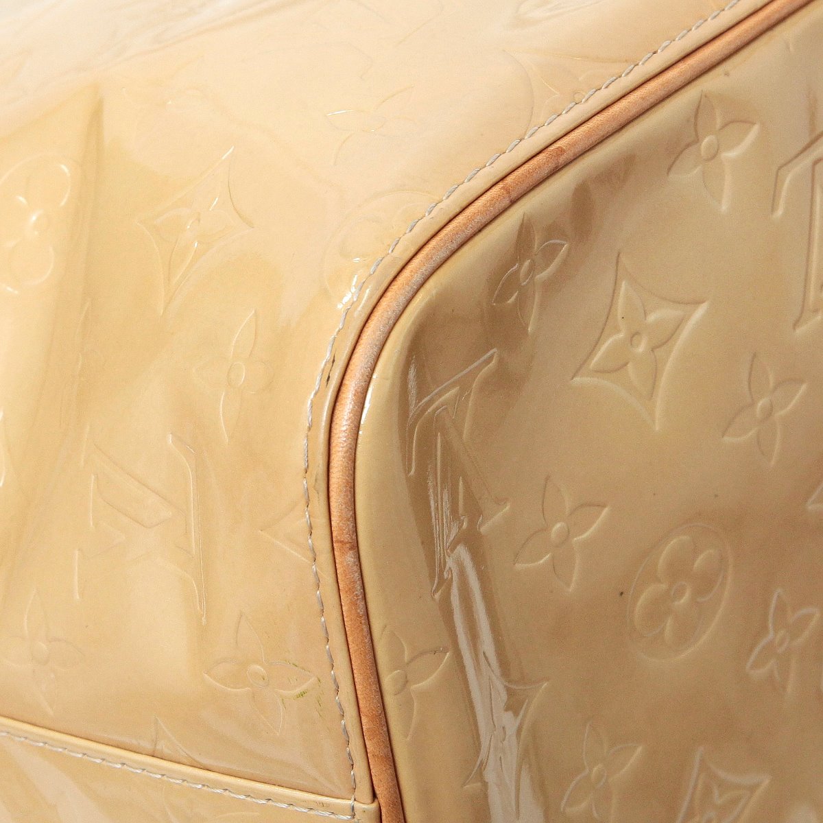 Louis Vuitton Beige Vernis Houston Bag-Louis Vuitton-THE CLOSET