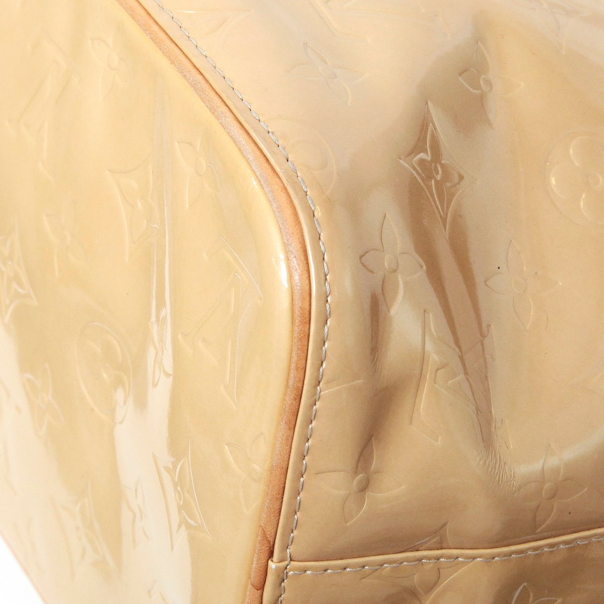 Louis Vuitton Beige Vernis Houston Bag-Louis Vuitton-THE CLOSET