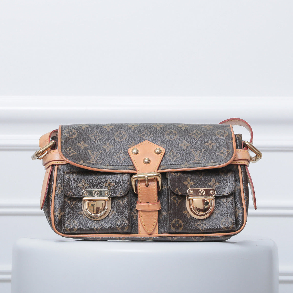 Louis Vuitton Brown Hudson Bag-Louis Vuitton-THE CLOSET