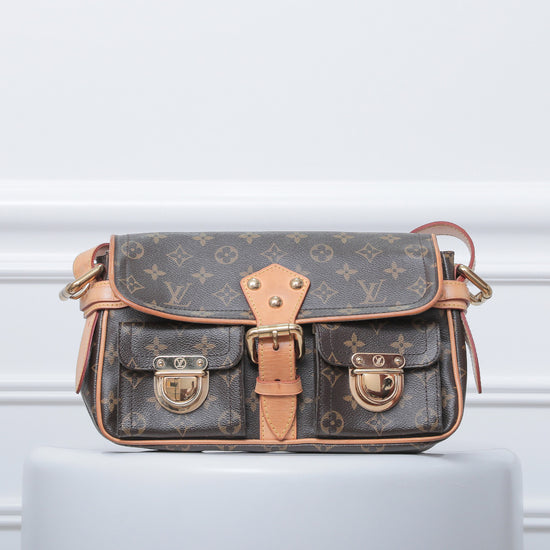 Louis Vuitton Brown Hudson Bag