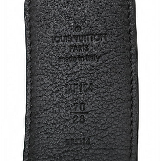 Louis Vuitton Monogram Infrarouge Tie The Knot Eyelet Belt 28