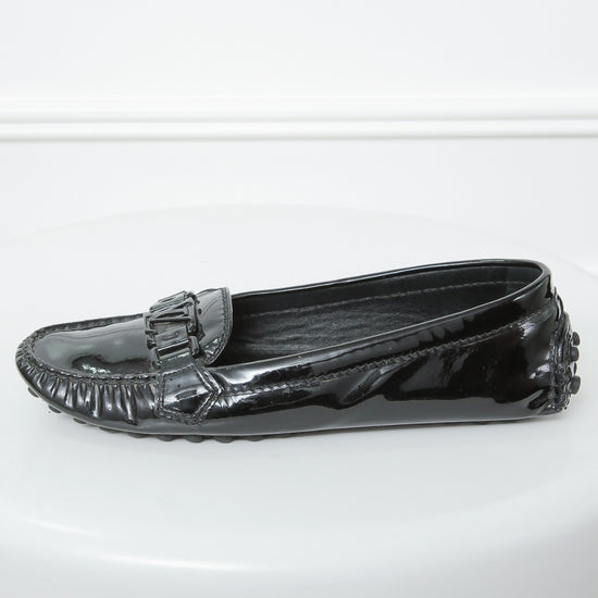 Louis Vuitton Black Initial Loafers 37 1-2
