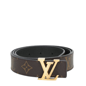 Louis Vuitton Bicolor Initiales Reversible Belt 34