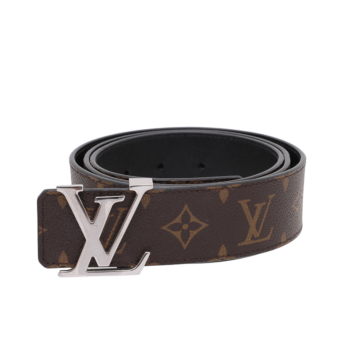 Louis Vuitton Bicolor Monogram Initiales 40mm Reversible Belt 40-Louis Vuitton-THE CLOSET