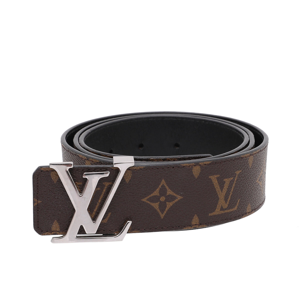 Louis Vuitton Bicolor Monogram Initiales 40mm Reversible Belt 40