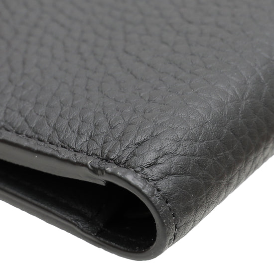 Multiple Wallet - Luxury Monogram Taurillon Leather Black