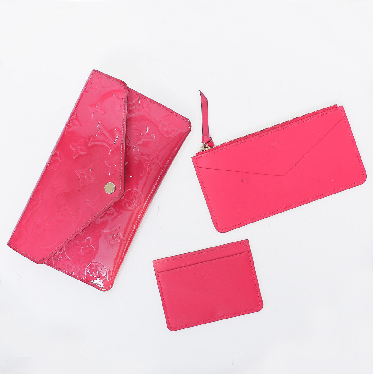 Louis Vuitton Fuschia Pink Jeanne Wallet-Louis Vuitton-THE CLOSET