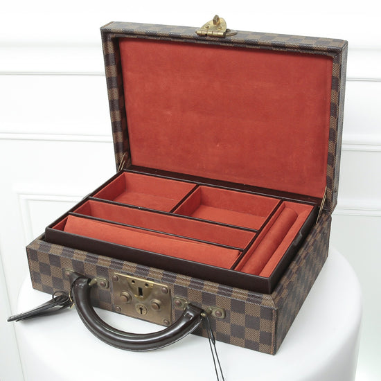 Louis Vuitton Damier Ebene Jewelry Case