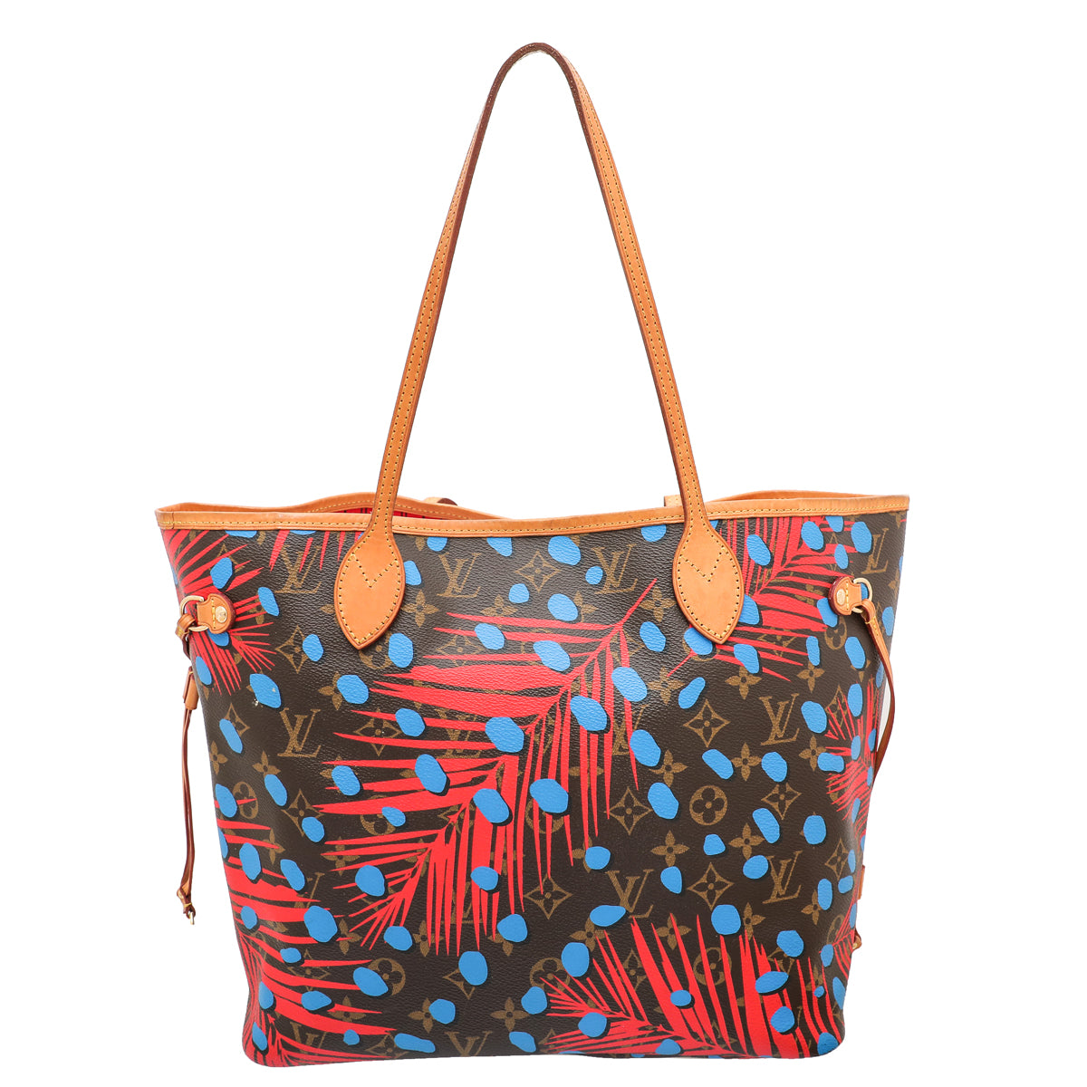 Louis Vuitton Tricolor Jungle Dots Neverfull MM Bag – The Closet