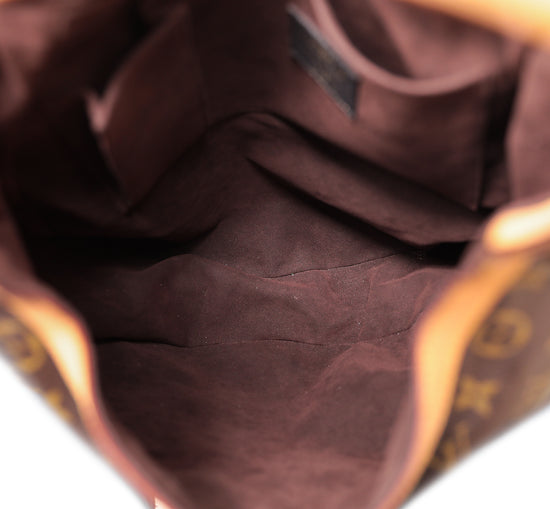 Kalahari leather handbag Louis Vuitton Brown in Leather - 23014822