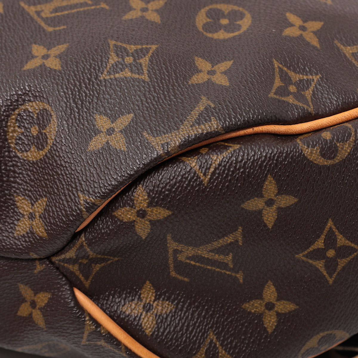 Kalahari cloth handbag Louis Vuitton Brown in Cloth - 34247838