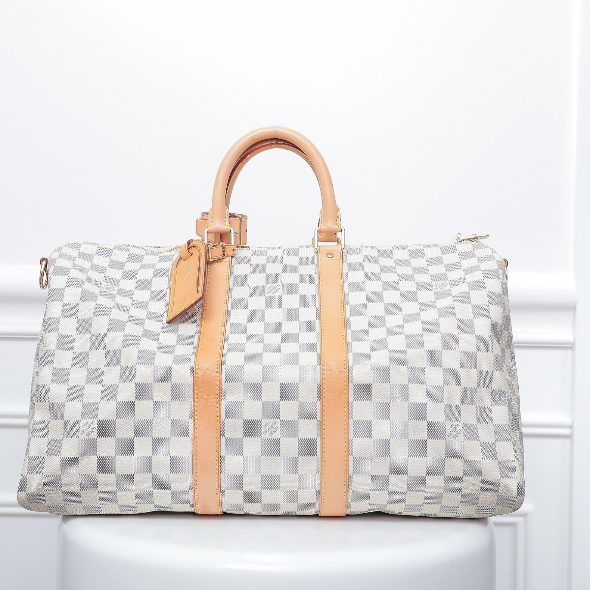 Louis Vuitton Azur KeepaII Bandouliere 45 Bag-Louis Vuitton-THE CLOSET