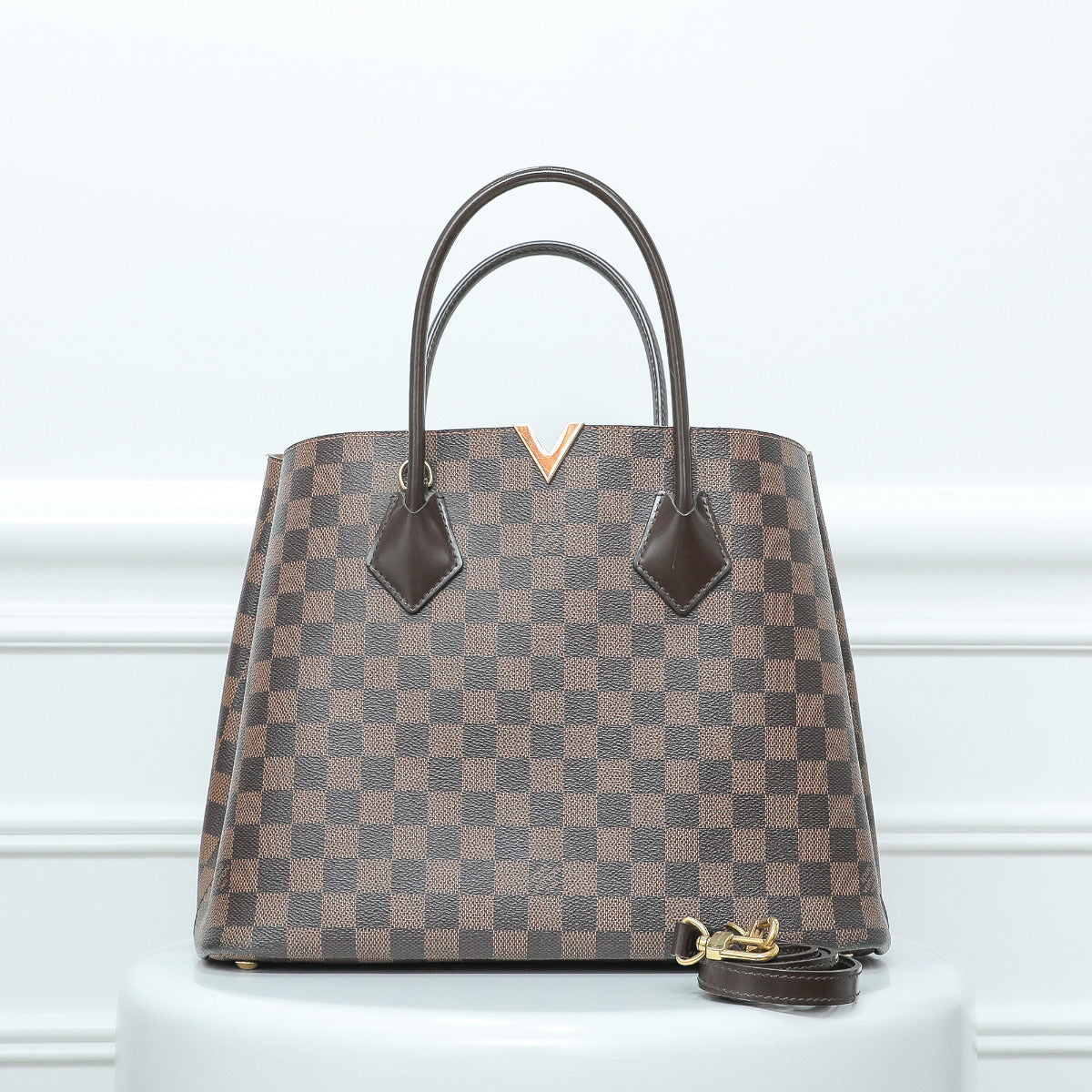 Louis Vuitton Damier Ebene Kensington Bag-Louis Vuitton-THE CLOSET