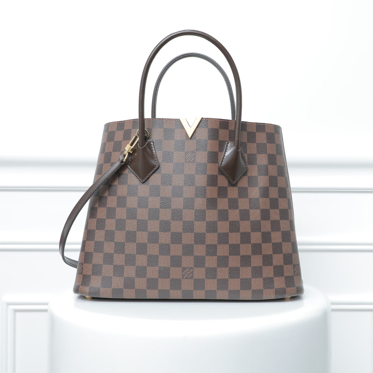 Louis Vuitton Ebene Kensington Bag-Louis Vuitton-THE CLOSET