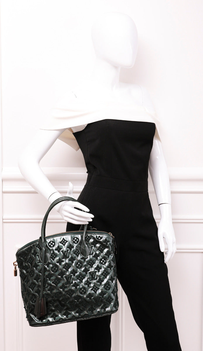 Louis Vuitton Vert Fonce Monogram LE Fascination Lockit Bag-Louis Vuitton-THE CLOSET
