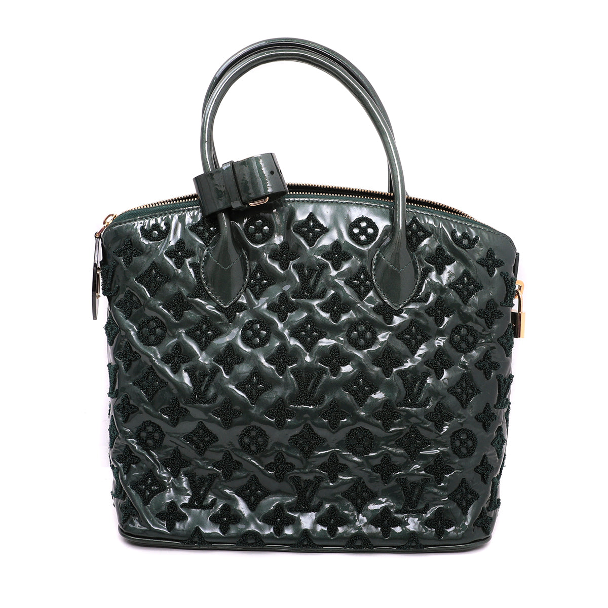 Louis Vuitton Vert Fonce Monogram LE Fascination Lockit Bag-Louis Vuitton-THE CLOSET