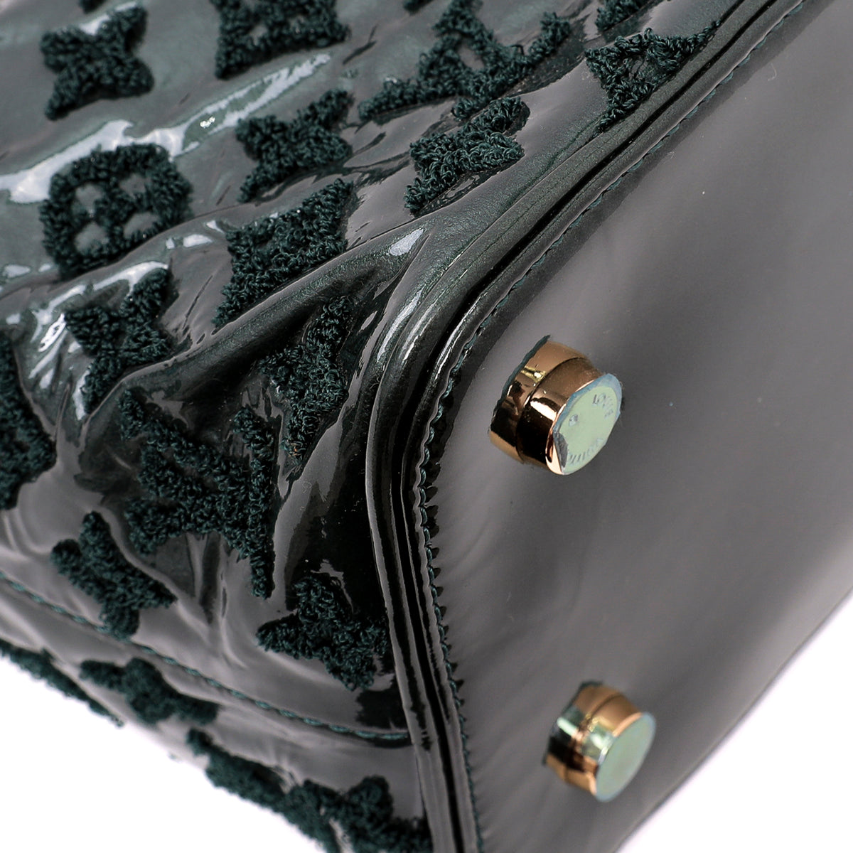 Louis Vuitton Vert Fonce Monogram LE Fascination Lockit Bag-Louis Vuitton-THE CLOSET