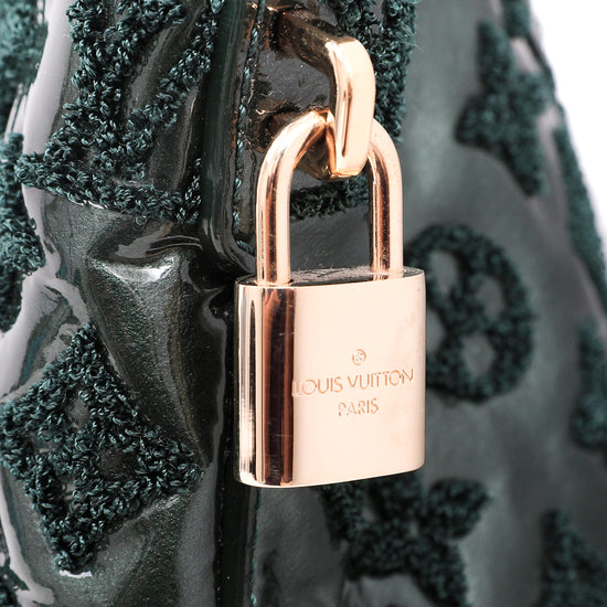 Louis Vuitton Limited Edition Green Monogram Fascination Lockit