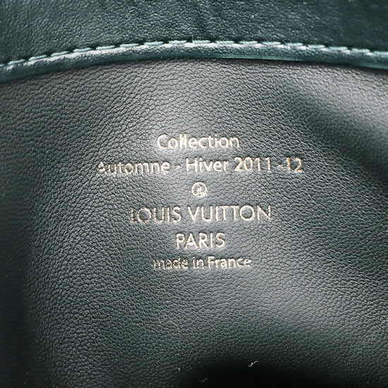 Vuitton L/E Green Monogram Fascination Lockit Bag